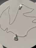 925 Sterling silver rainbow pendant without chain