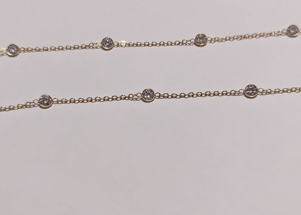 Starlight  14ct Gold Filled Starlight Necklace with Cubic Zirconia