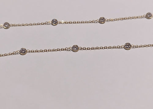 Starlight  14ct Gold Filled Starlight Necklace with Cubic Zirconia