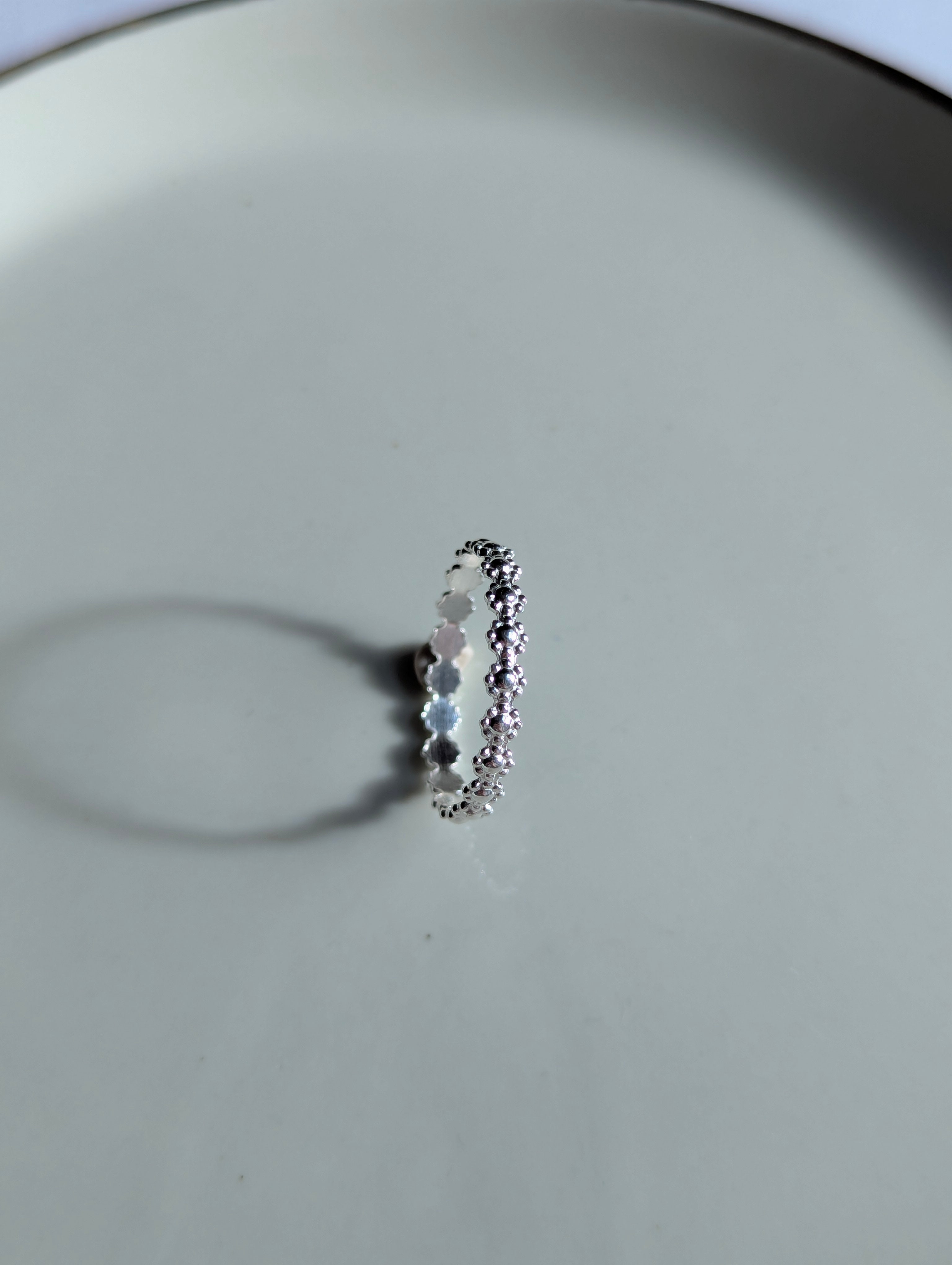 Sterling Silver Wild Flower Ring